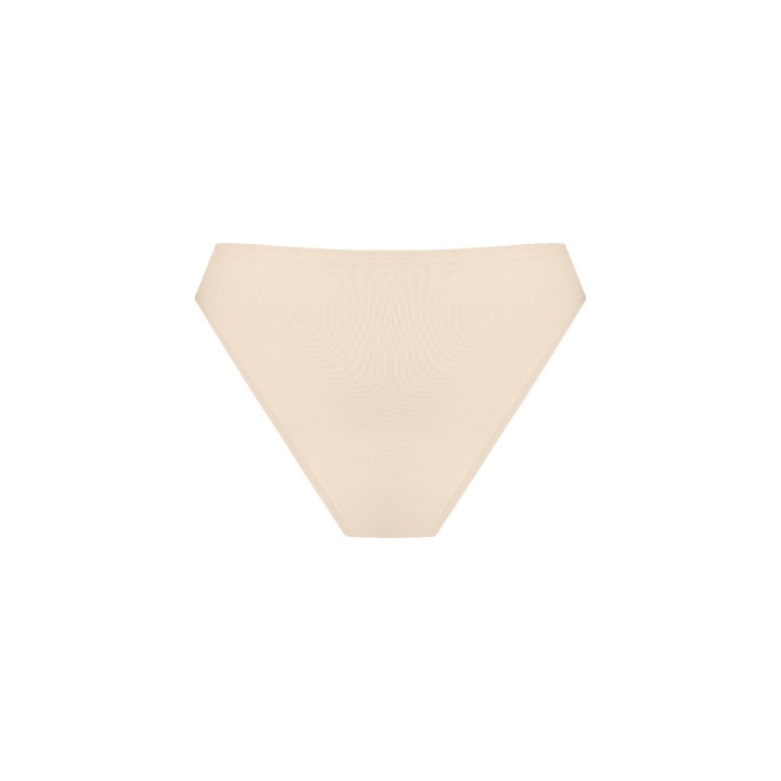 Women’s Bamboo Lyocell Elevate High-Rise Bikini in Beige — LunaLeila |