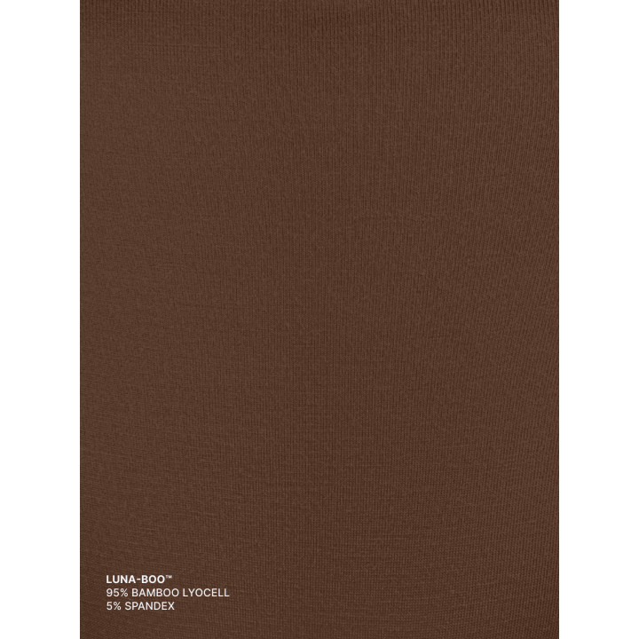 Women’s Bamboo Lyocell Elevate High-Rise Bikini in Brown — LunaLeila |