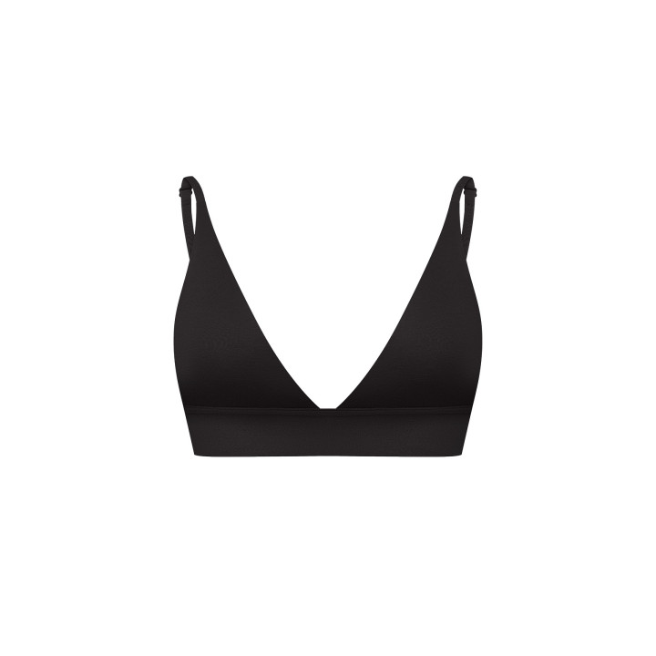 Harmony Triangle Bra in Black — LunaLeila | Hormone-Safe Non-Toxic Und